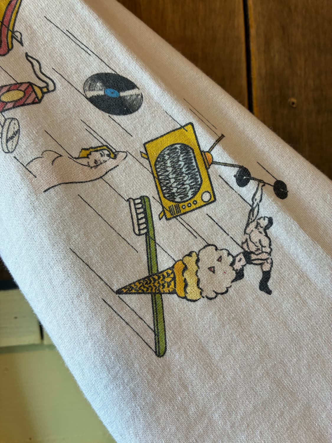 80‘s Vintage Raglan Graphic Tee (©1983) 상품이미지7