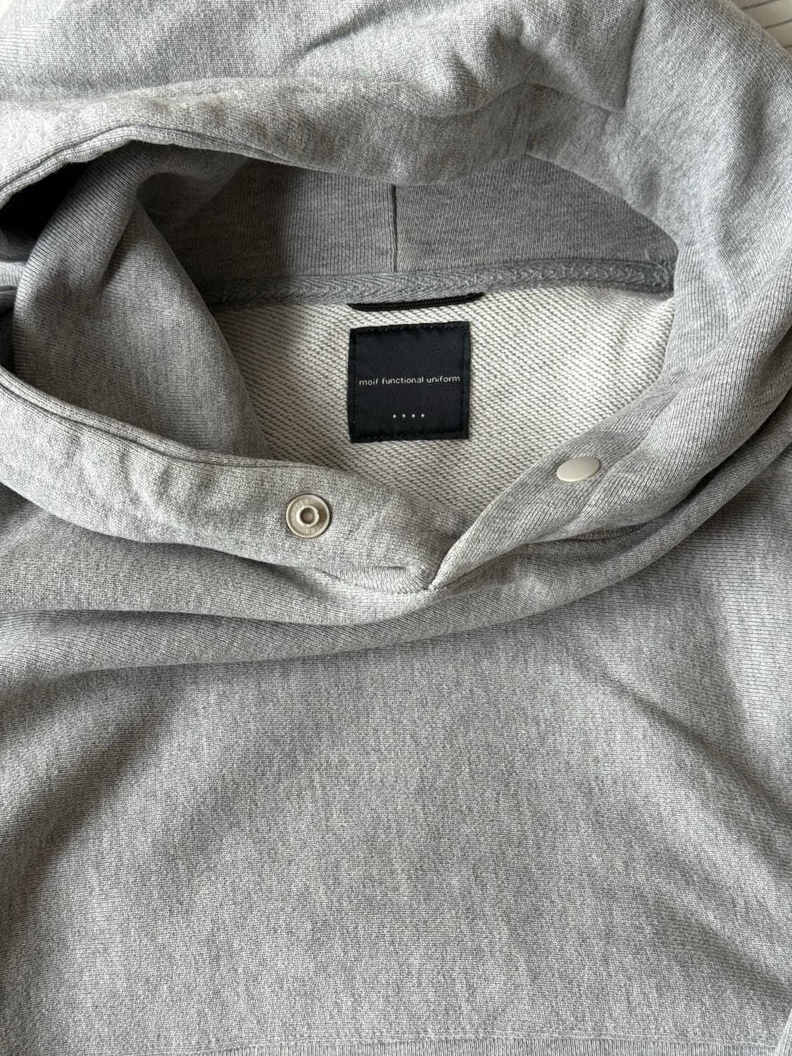 모이프 베기 스웻 후드 3사이즈 상품이미지2