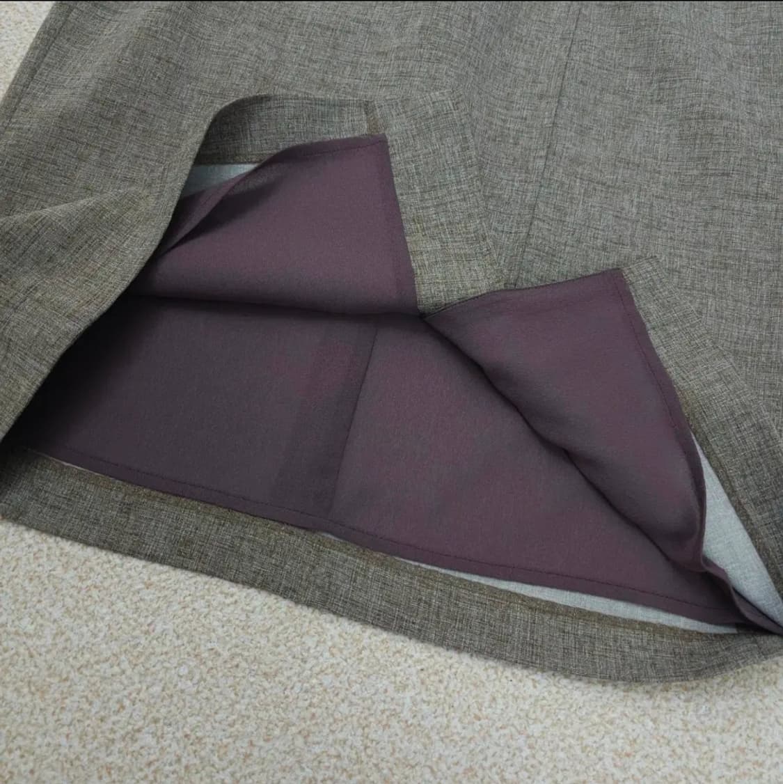 (55/새상품)LINE 여성 반팔 원피스 정장 하객룩 상품이미지8