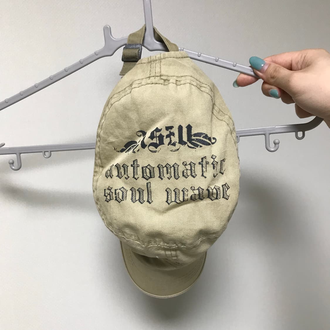 skull lettering cap 상품이미지3