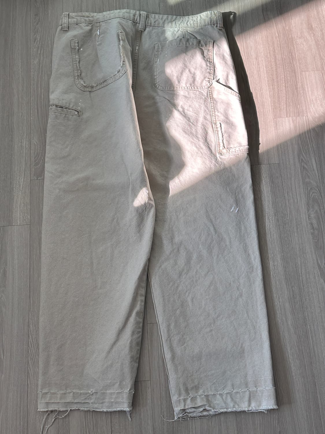 36 자라 더블니 카펜터 페인트 팬츠 상품이미지2