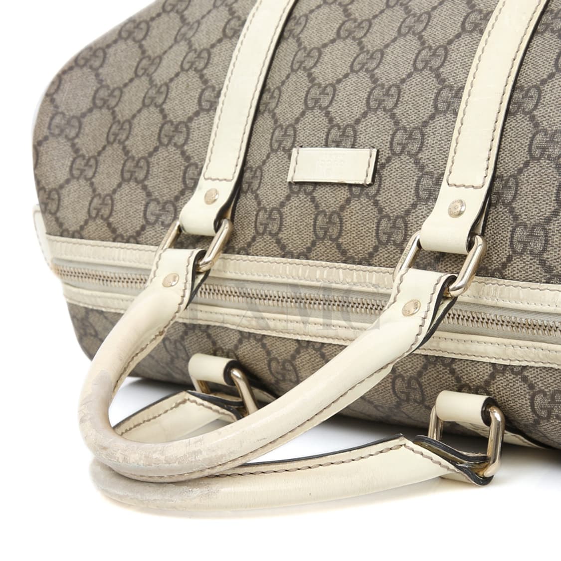 구찌 보스턴백 GG 화이트 PVC 토트 193603 상품이미지6