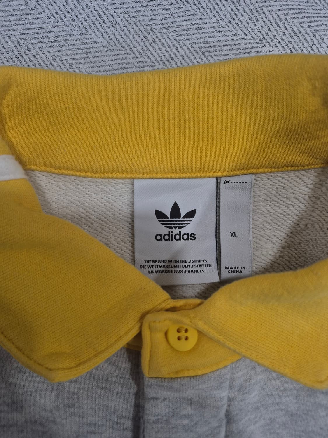 아디다스 카라넥 삼선 럭비 맨투맨 남성 105사이즈 상품이미지5