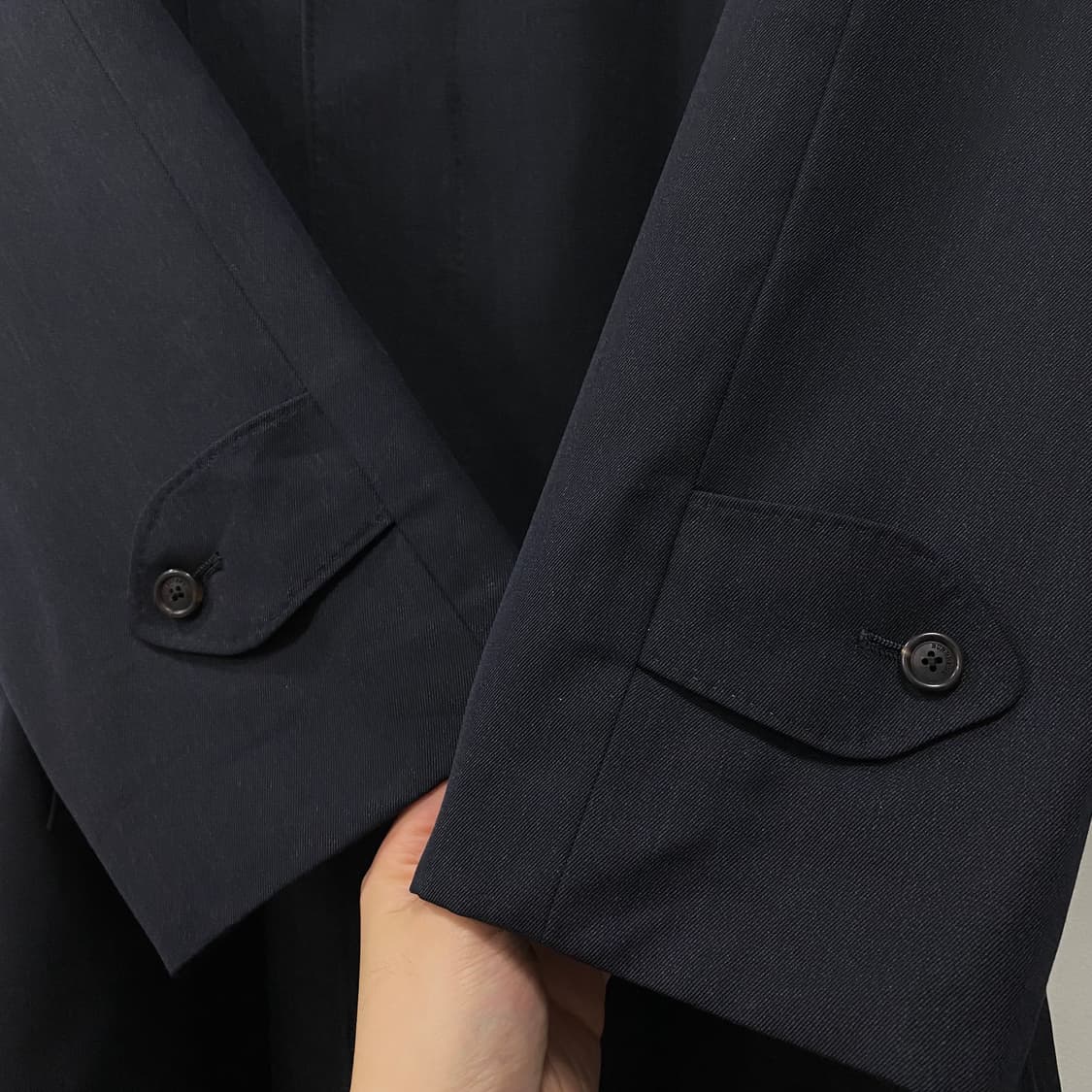 버버리 울 실크 캐시미어 카 코트 상품이미지6