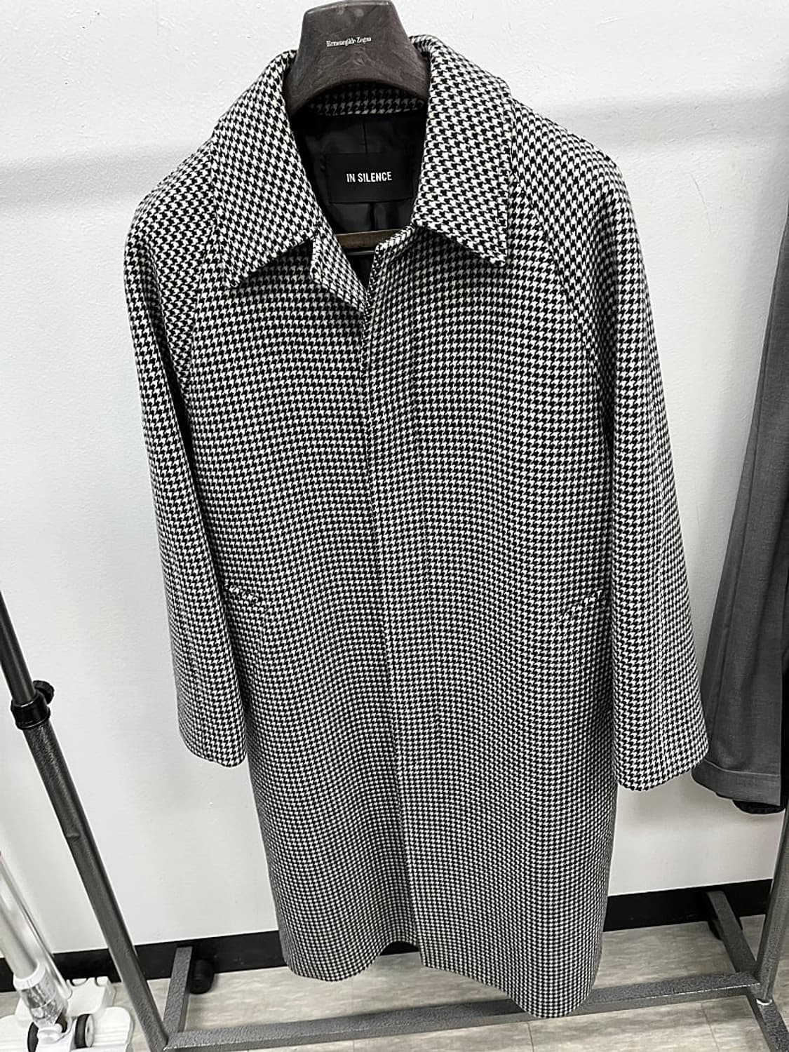 95) 인사일런스 체크 발마칸코트  상품이미지3