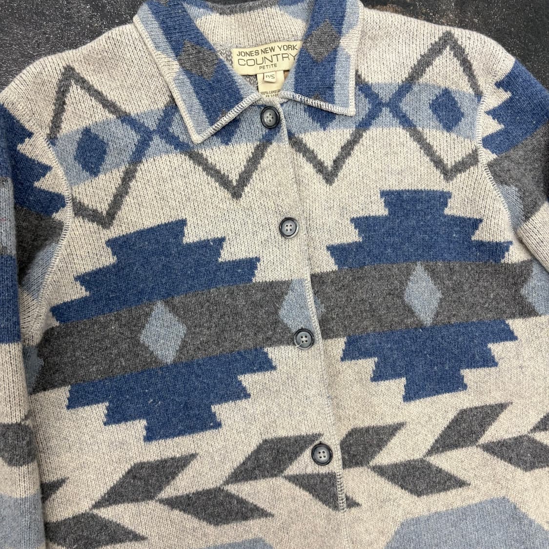 (95)존스 뉴욕 나바호가디건 상품이미지3