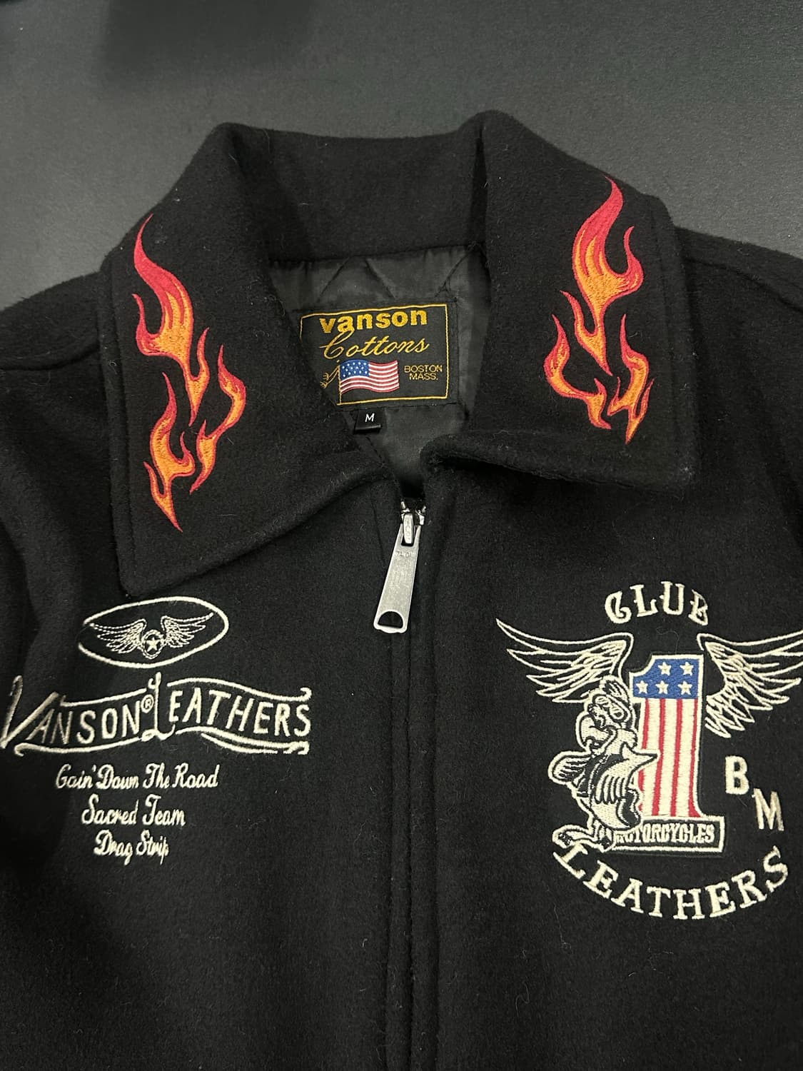 벤슨  울 모터사이클 자켓 상품이미지4