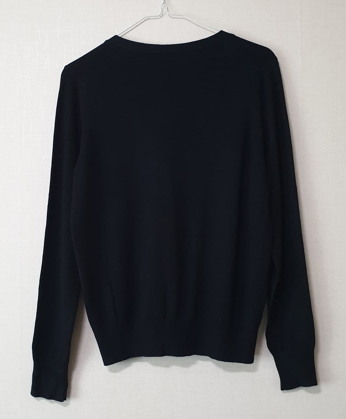 블랙 브이넥 가디건 상품이미지2