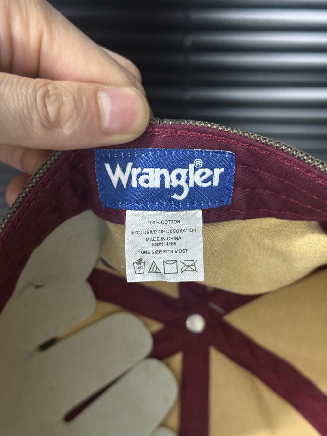 Wrangler 렝글러 브라운 갈색 워시드 데님 볼캡 모자 워크 가죽 상품이미지6