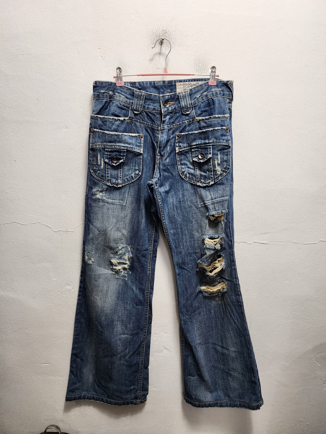 a.n.b 빈티지 와이드 부츠컷 상품이미지1