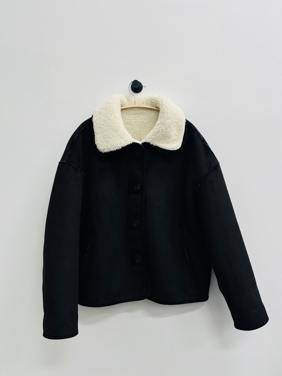 MEMO 메모 CLASSIC 리버시블 덤블 무스탕 자켓 상품이미지4