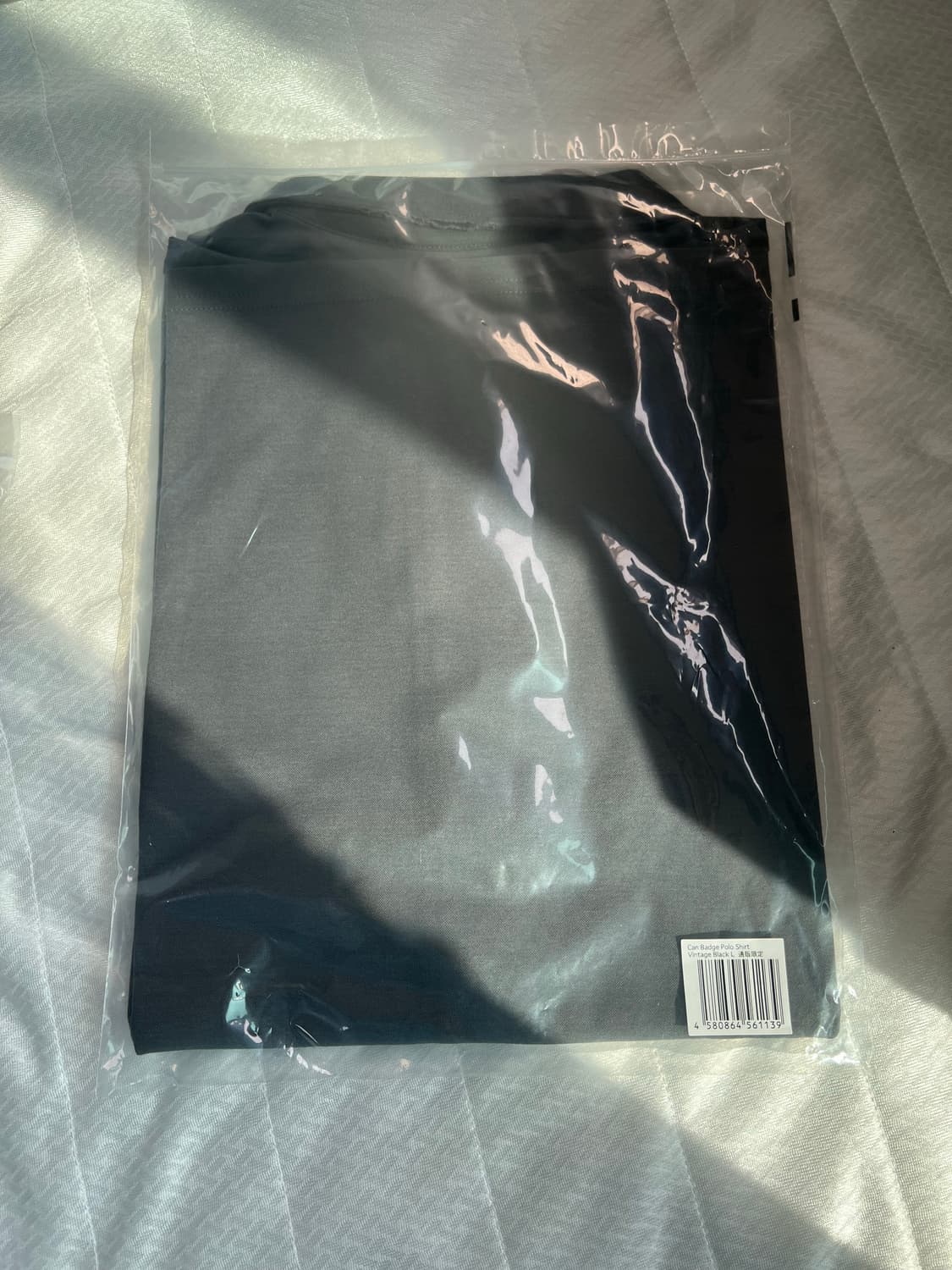 즛토마요 뱃지 폴로 티셔츠 빈티지 블랙 L 새상품 상품이미지2