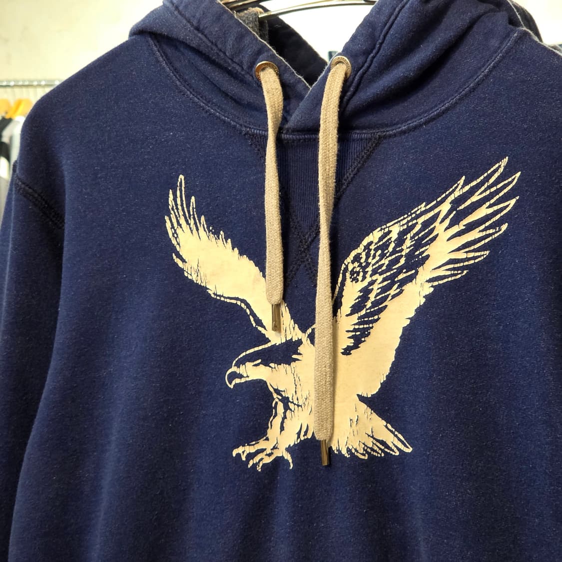 아메리칸 이글 프린팅 오버룩 후드티 상품이미지3