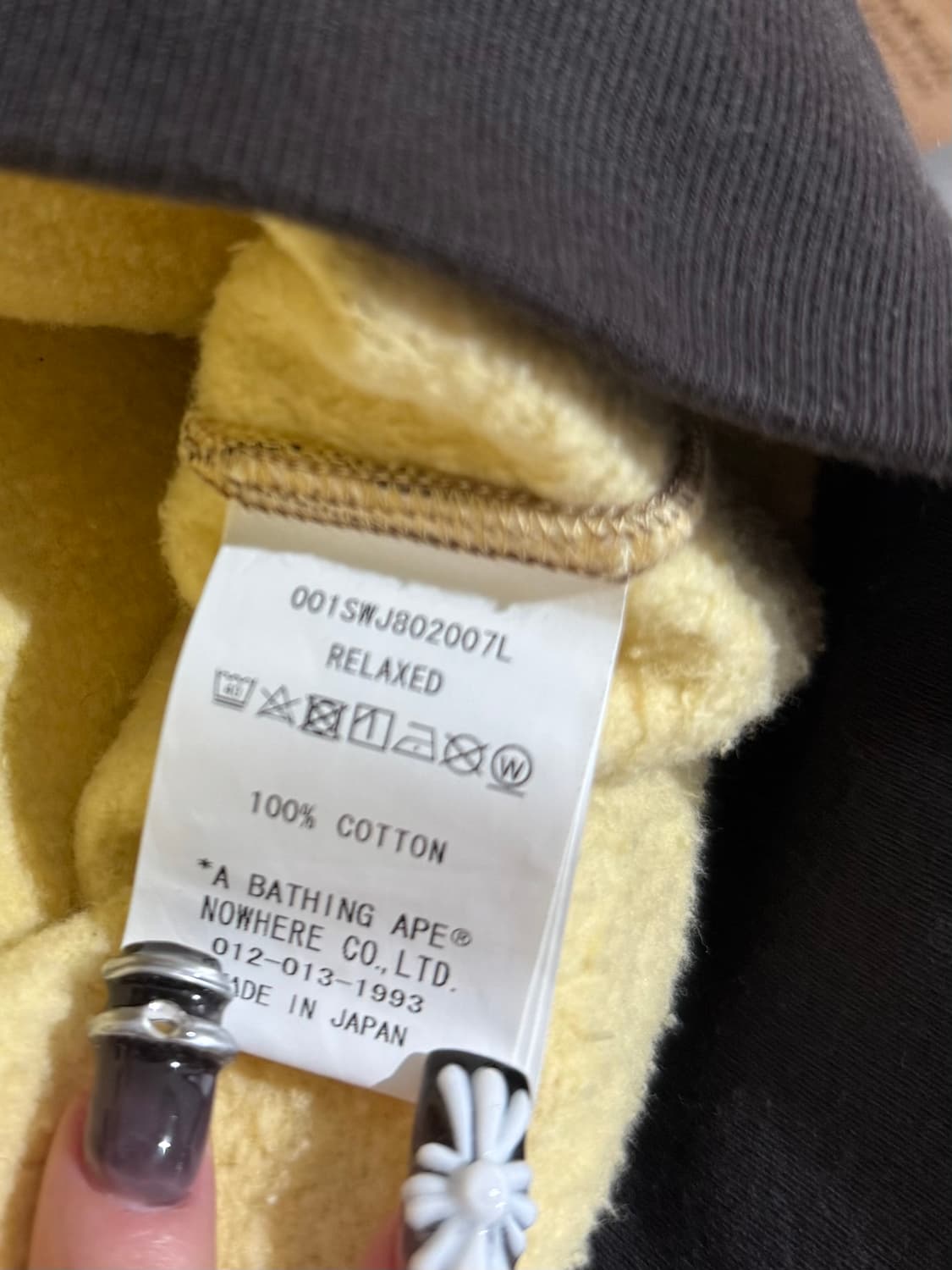 베이프 레오파드 호피 맨투맨 상품이미지4