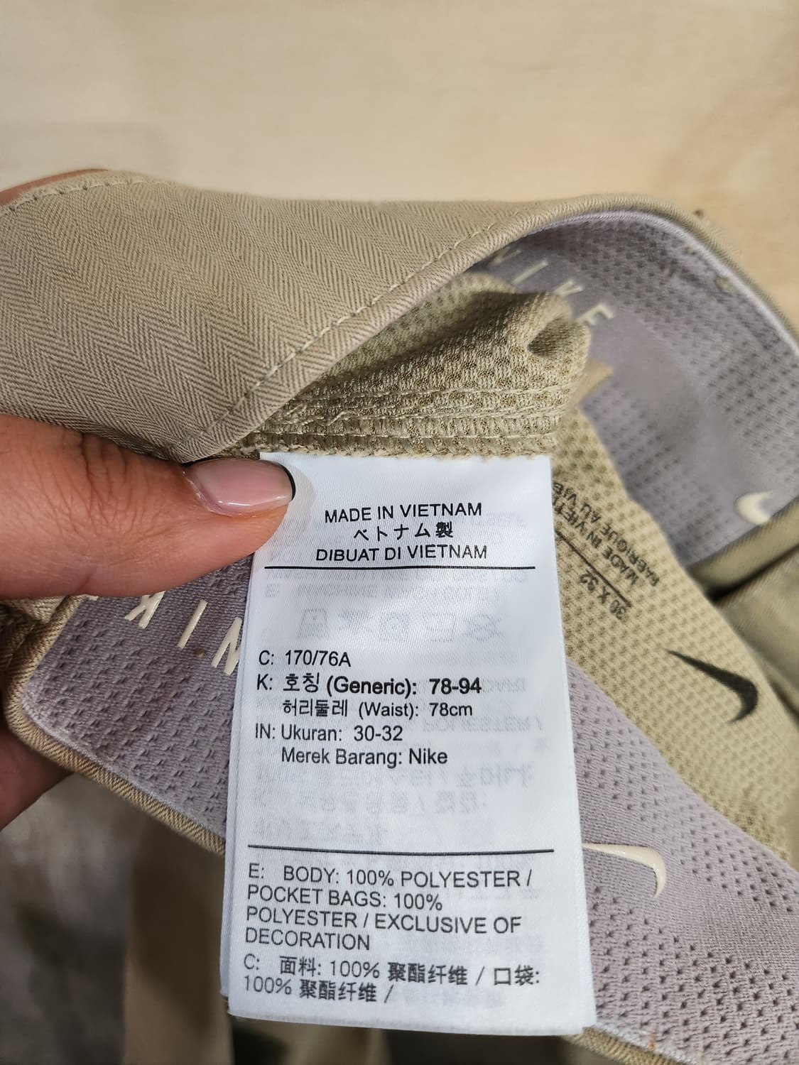 1069) 나이키 NIKE 골프 투어 리펠 치노 팬츠 상품이미지8