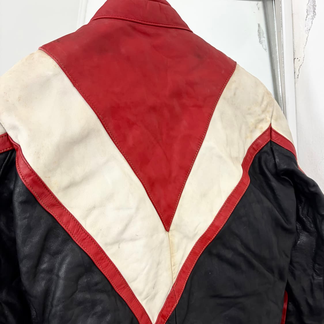 Polo 소가죽 레이싱 자켓 상품이미지8