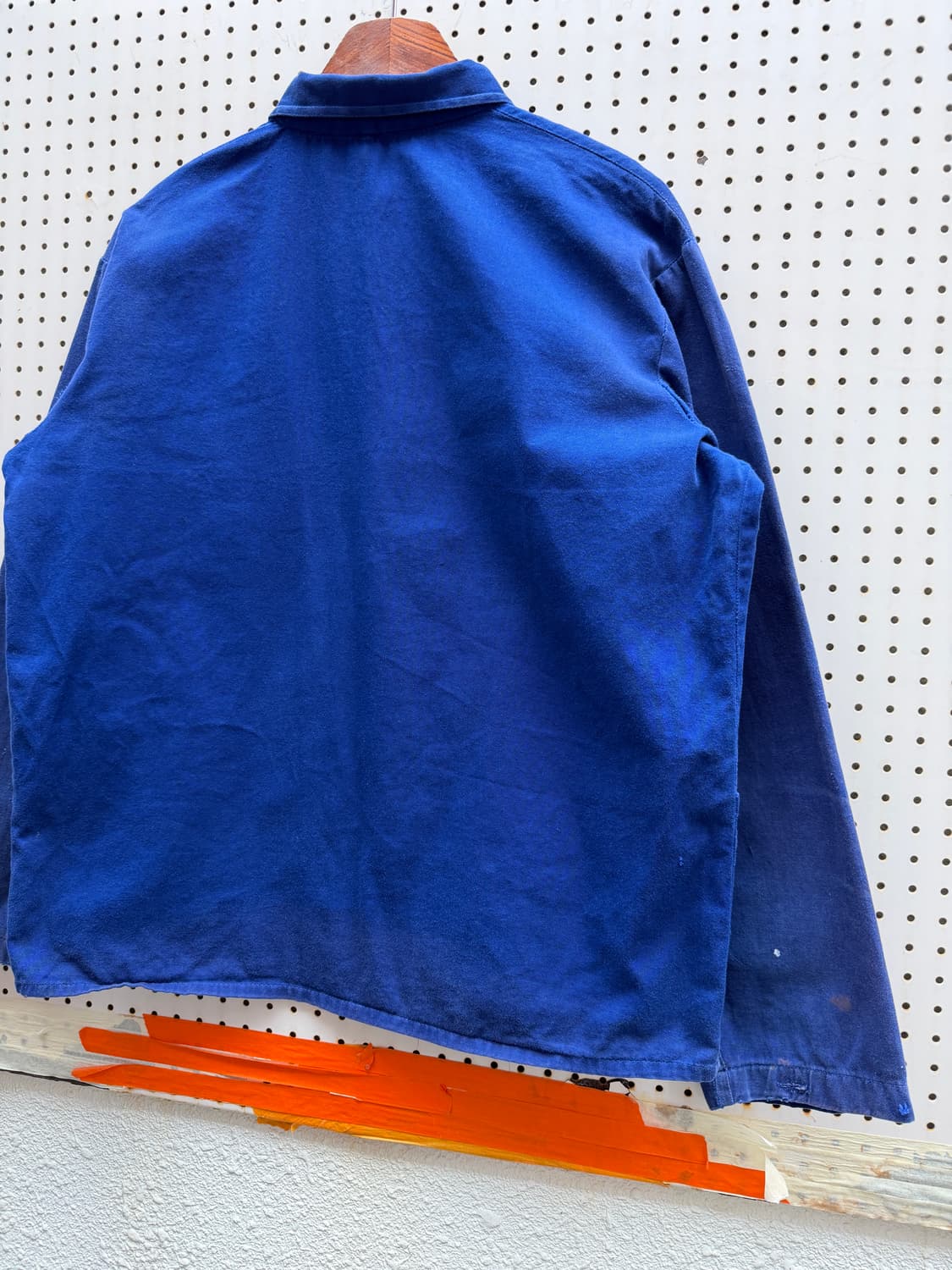 FADED INDIGO BLUE OLD VINTAGE 프렌치워크자켓 상품이미지9