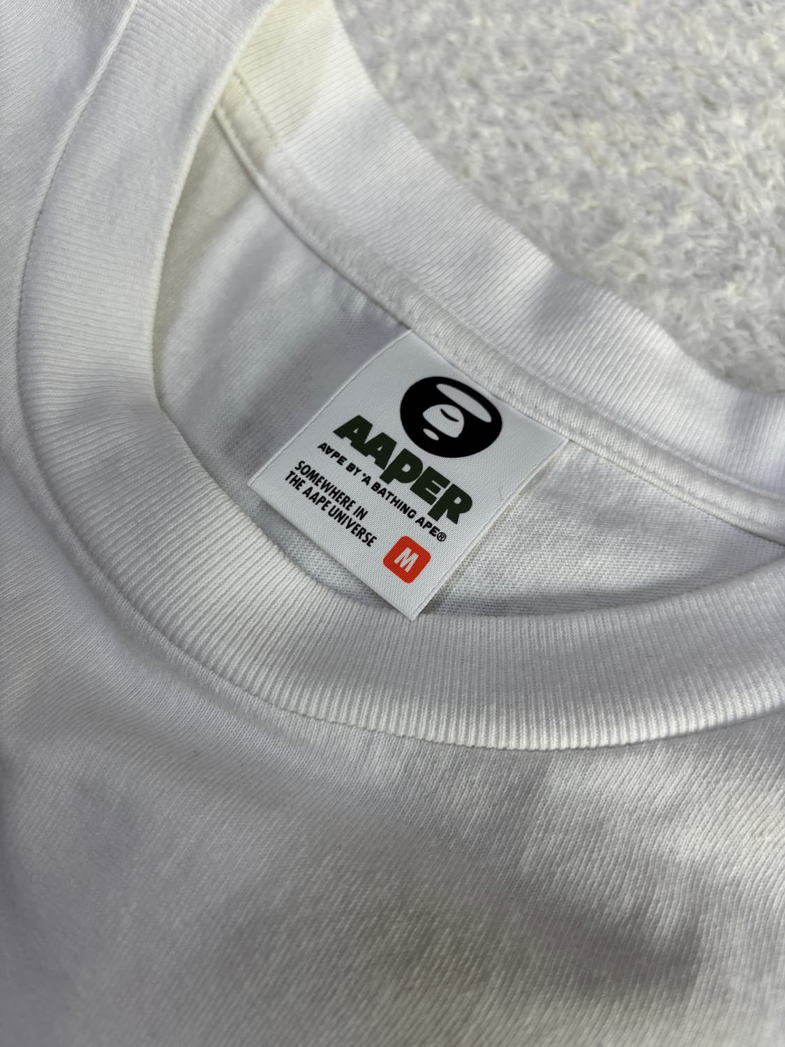 에이프 로고 반팔 m사이즈 상품이미지7