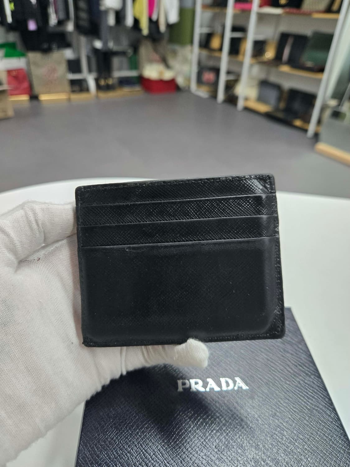 [50%세일] 프라다 사피아노 카드지갑 상품이미지2