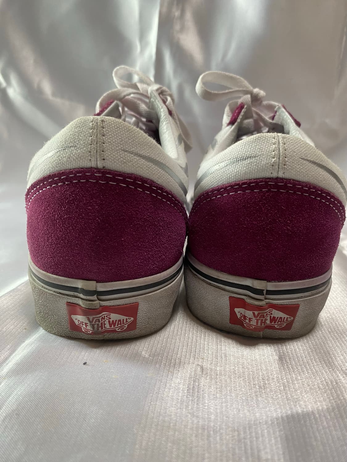 반스) 올드스쿨 퍼플 실버 플레임 270 상품이미지7