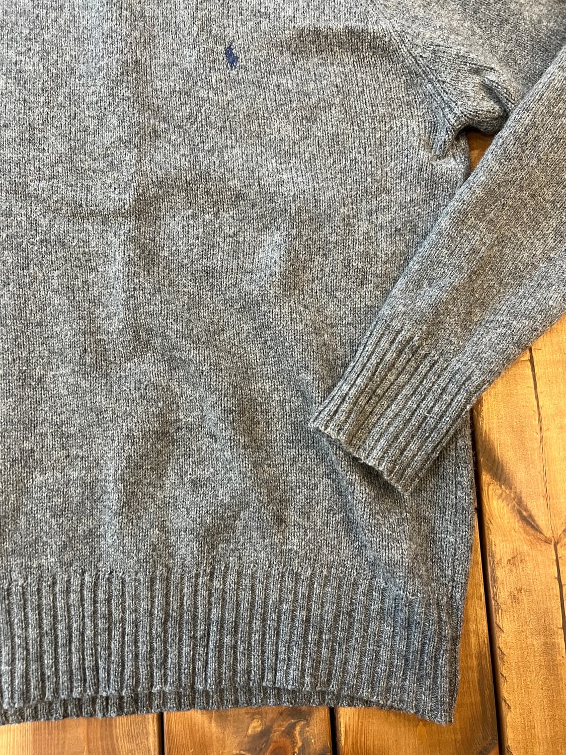 폴로 그레이 울 니트 상품이미지8