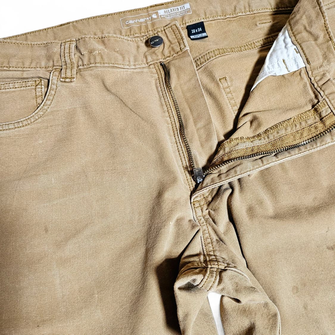 [36X34][칼하트]러기드 플레스®릭비 5포켓 워크 팬츠 상품이미지4