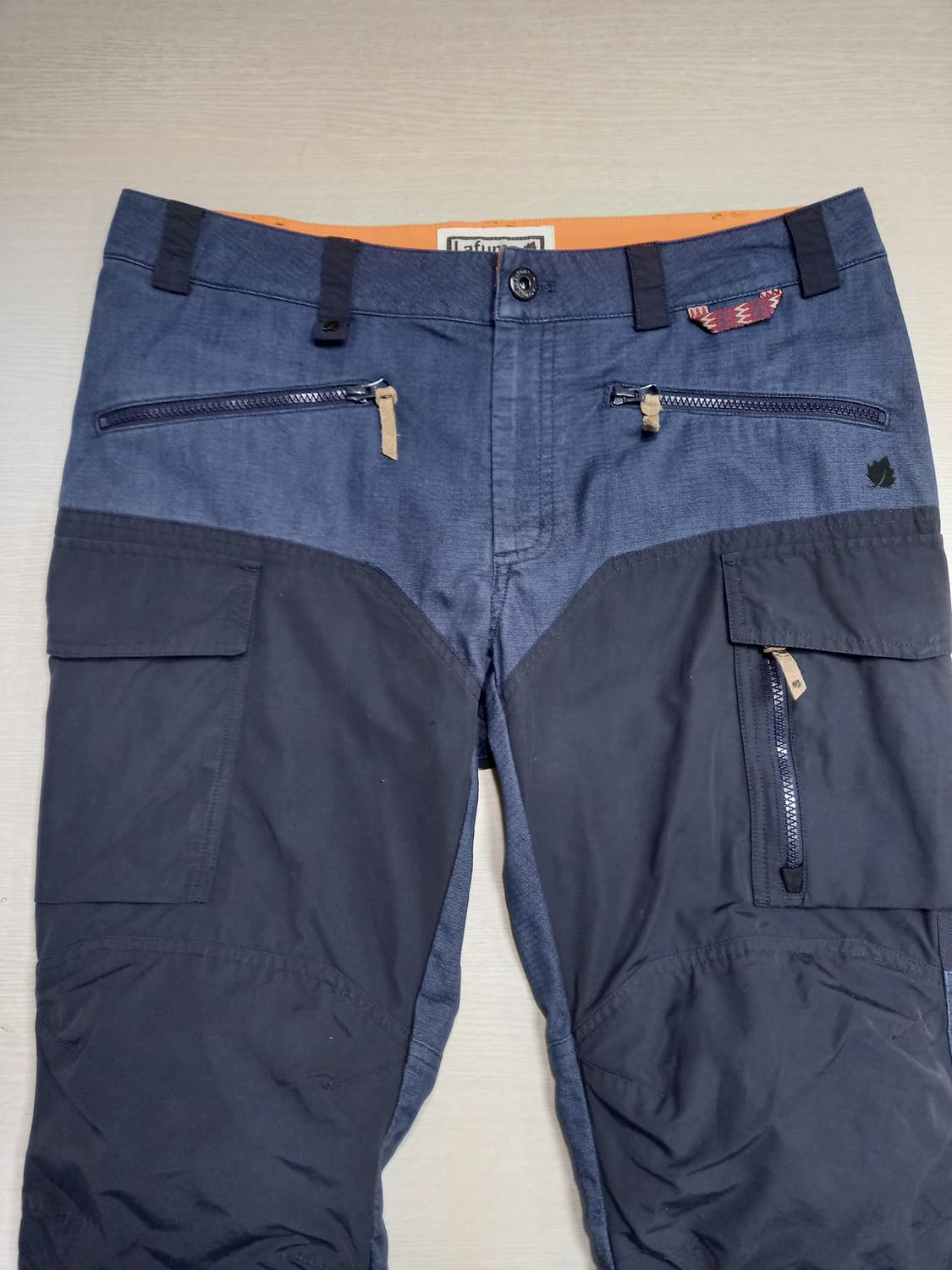 34 LAFUMA 봄가을용 스판 카고 등산바지 네이비 34-601 상품이미지3