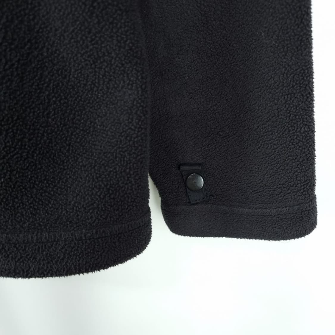 [노스페이스] 로고 자수 플리스 후리스 집업 자켓 블랙 M19600 상품이미지7
