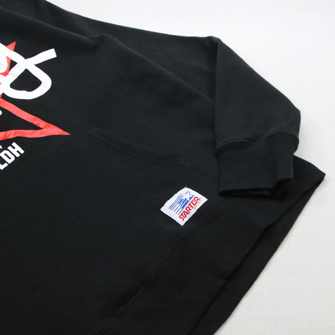 (착용컷) STARTER 후드 티셔츠 (남성용 100) 상품이미지6