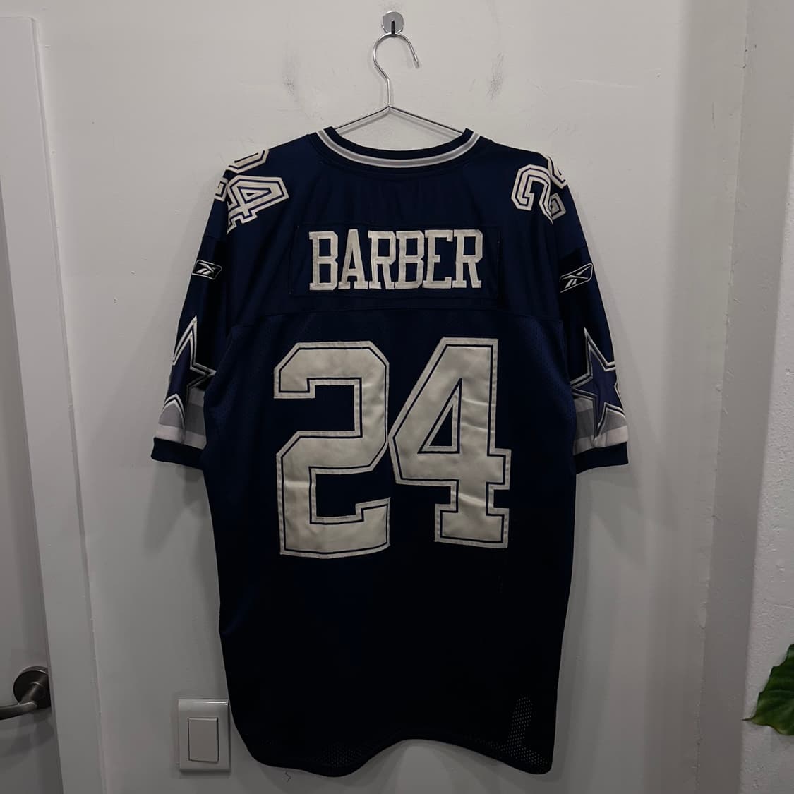 NFL 카우보이즈 메쉬 브이넥 럭비 져지 탑 상품이미지5