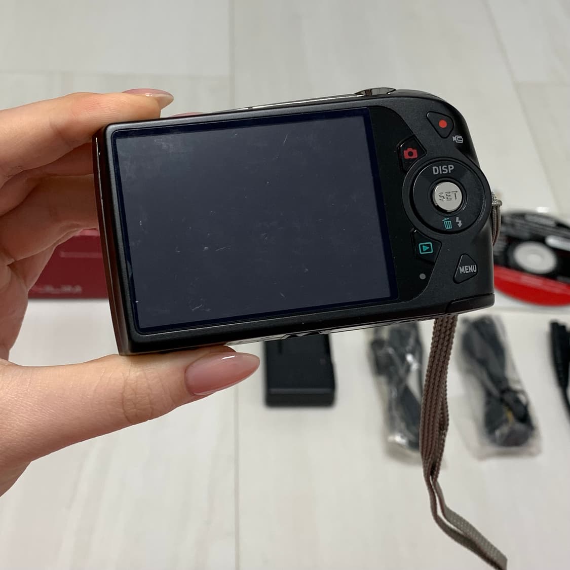 [풀박 민트급] casio ex-z2300 아일릿 모카 디카 카메라 상품이미지4