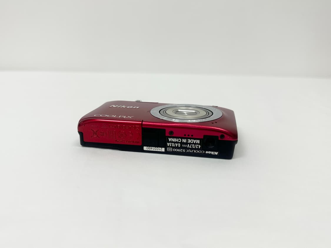 니콘 빈티지 디카 쿨픽스 S2900 레드 민트급 상품이미지5