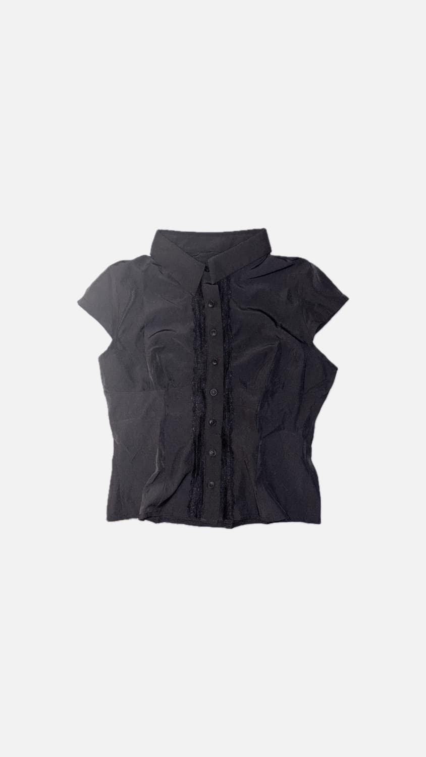 vintage lace see-through blouse 상품이미지1