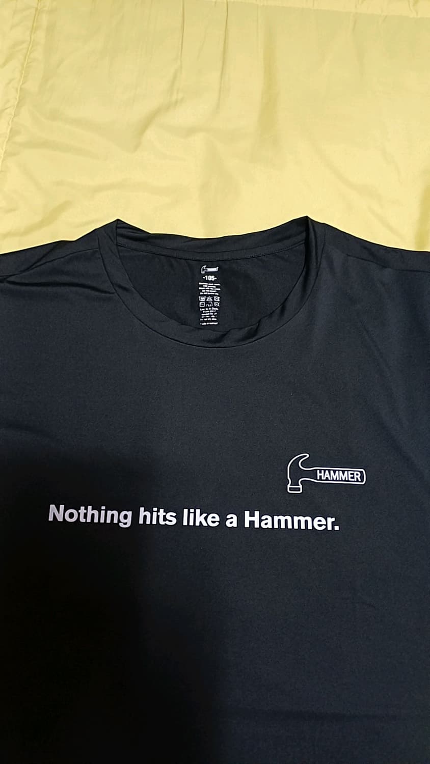 해머 기능성티 실측110 가슴57 기장72 상품이미지3