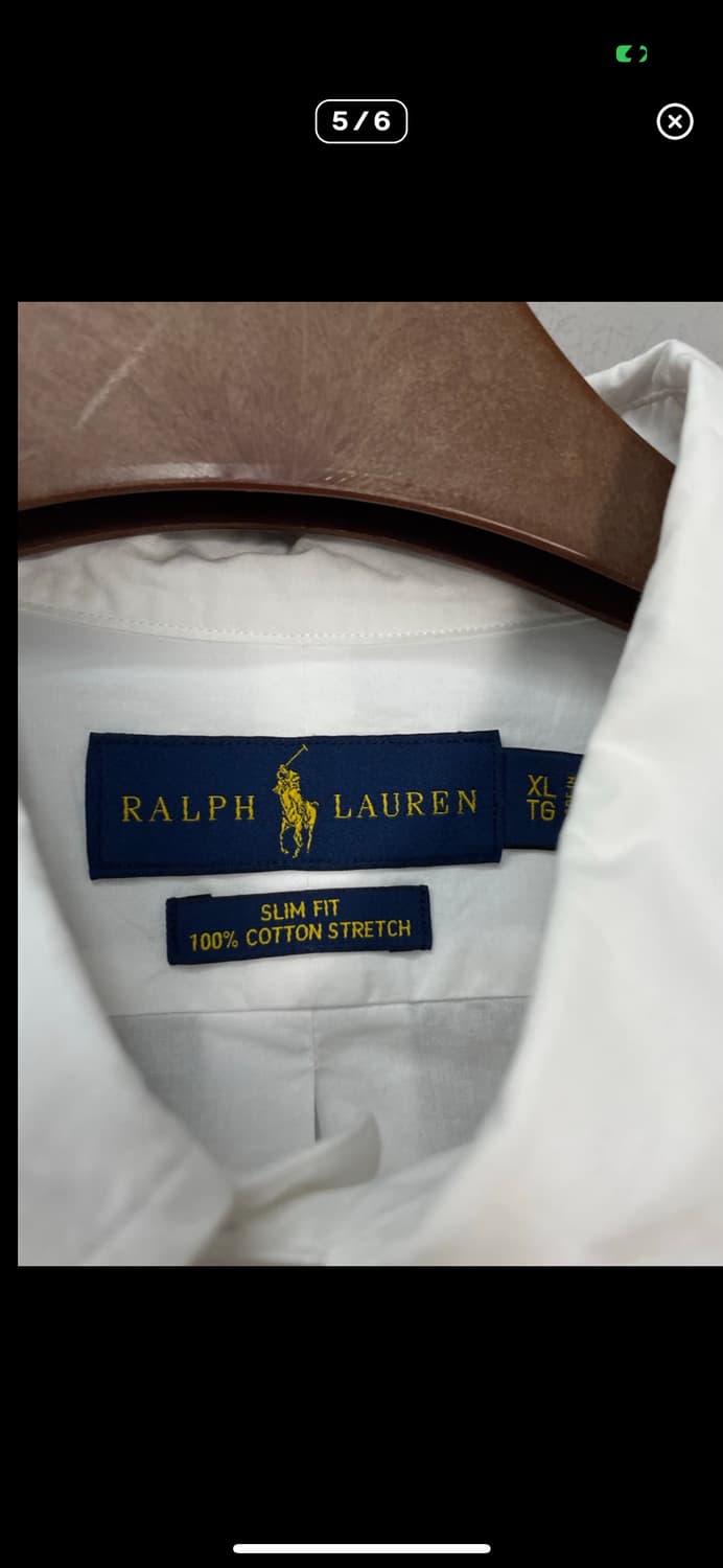 폴로랄프로렌 클래식 화이트 셔츠 A2866 상품이미지5