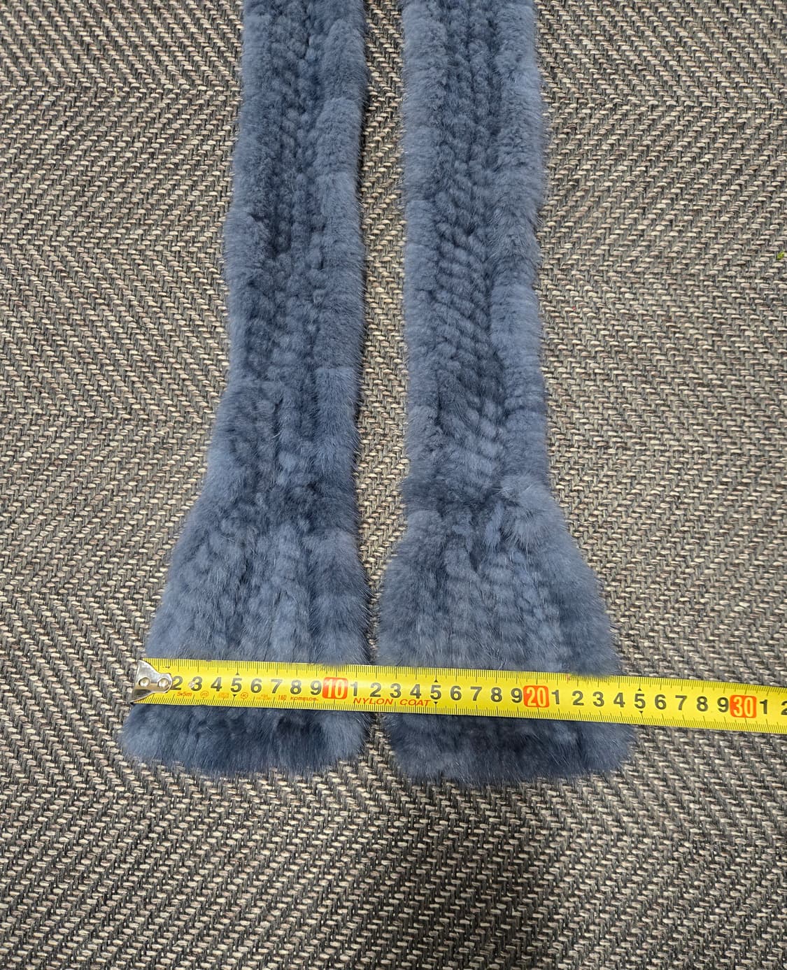 칼라거펠트 KARL LAGERFELD 밍크목도리 블루 상품이미지6