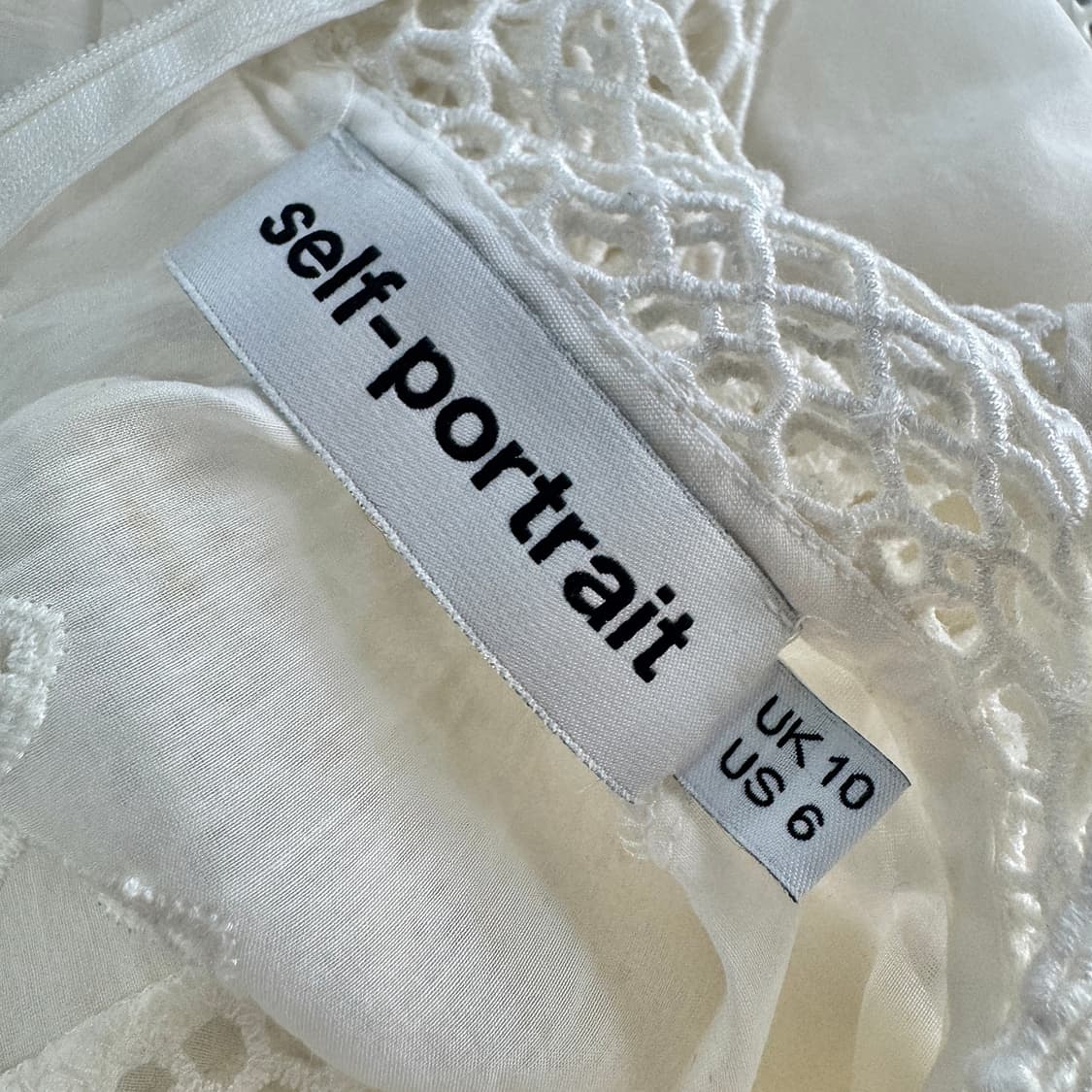 셀프 포트레이트 크로셰 레이스 블라우스 상품이미지3