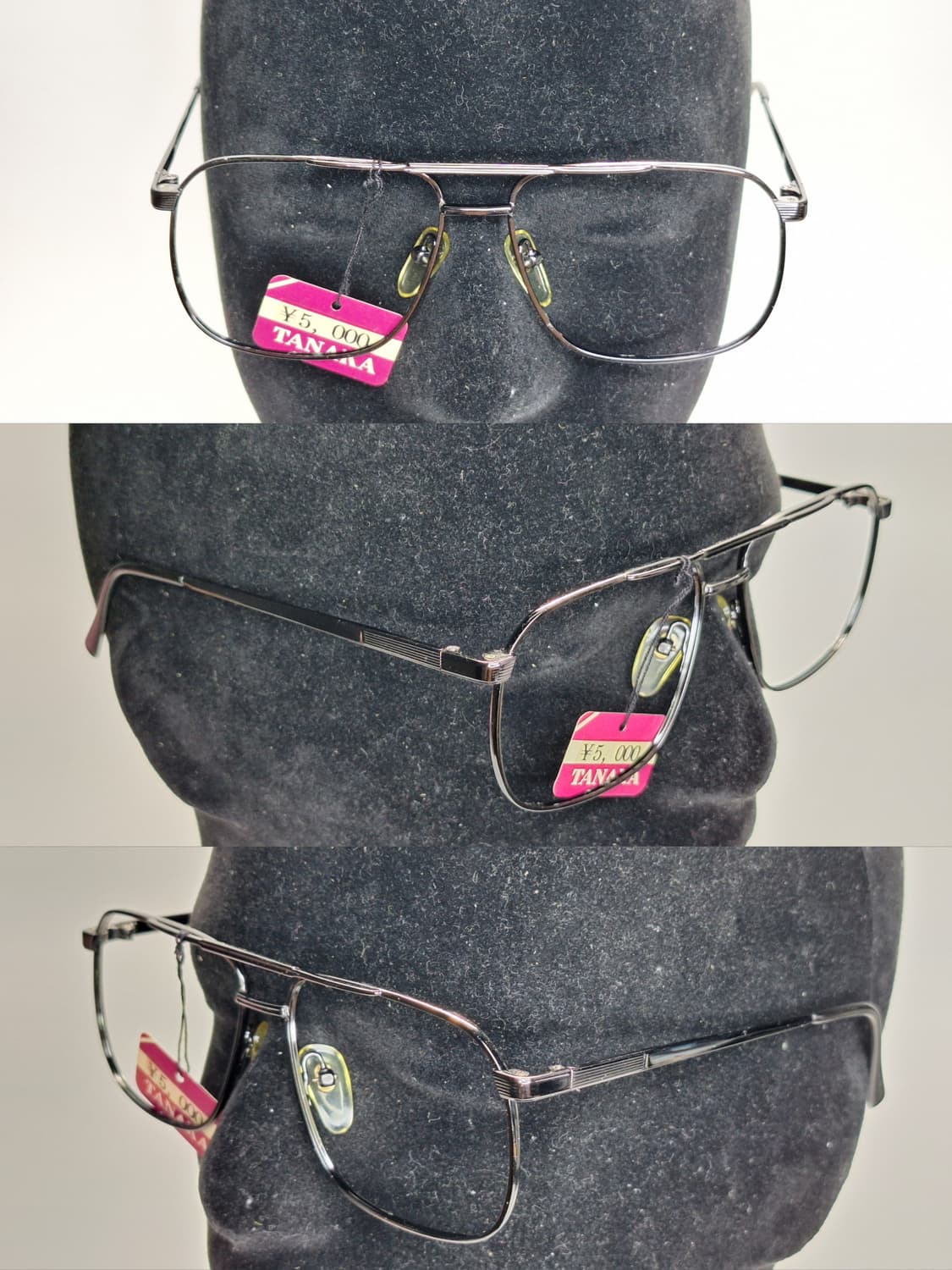 일본 빈티지 데드스톡(미사용)/Wanted wa-116 투브릿지 안경테 상품이미지7
