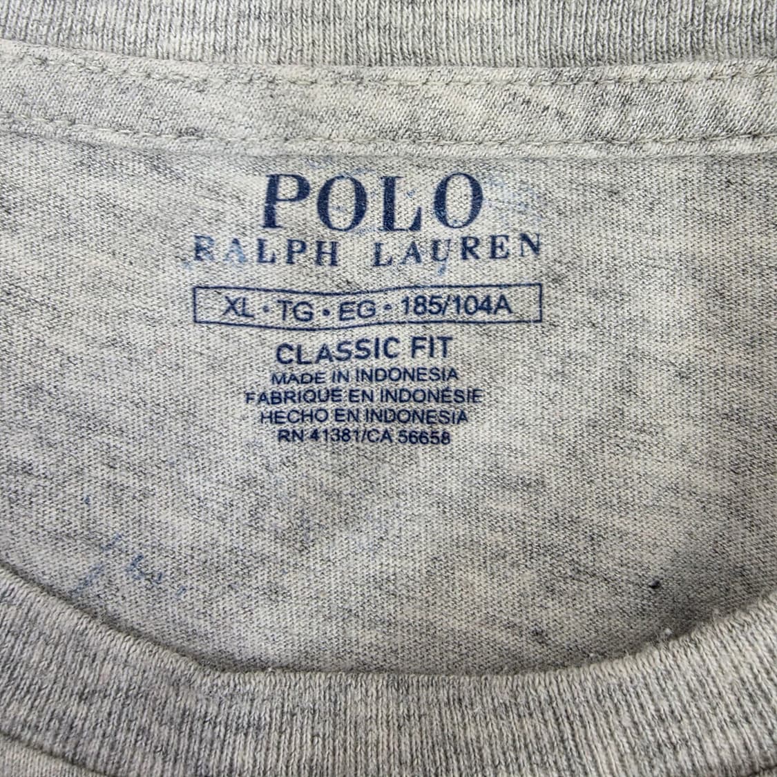 폴로 랄프로렌 그레이 클래식핏 긴팔티셔츠 상품이미지6