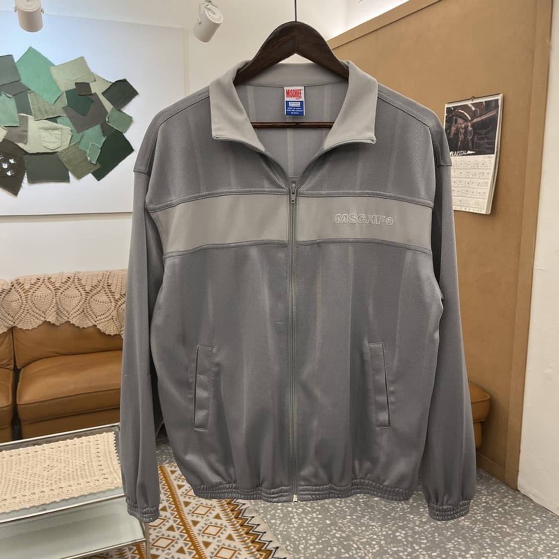 미스치프 스트릿 빈티지 매쉬 스포티 져지 집업 ONE C10657 상품이미지3