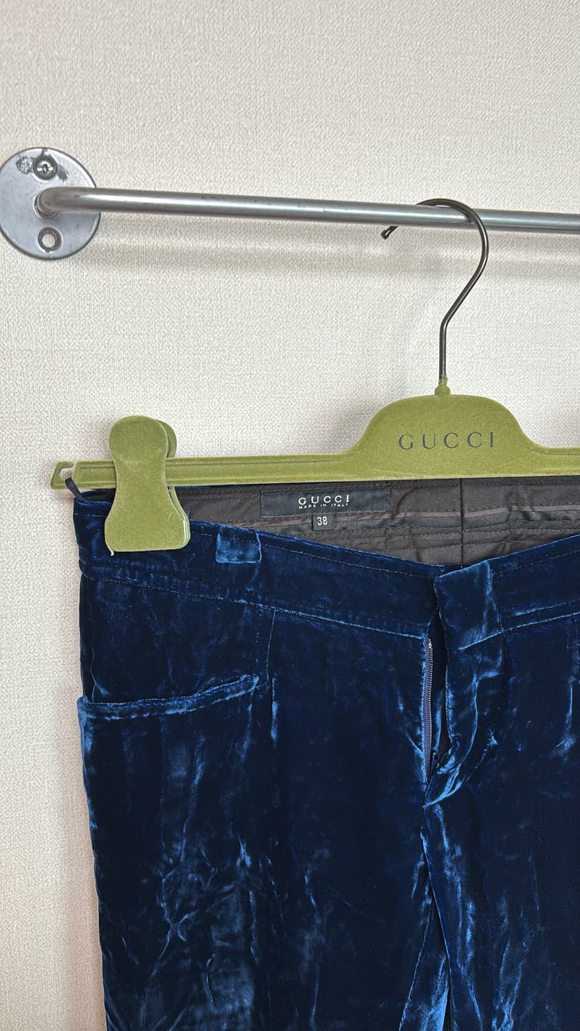 04FW Runway Velvet Tuxedo Trousers 상품이미지8