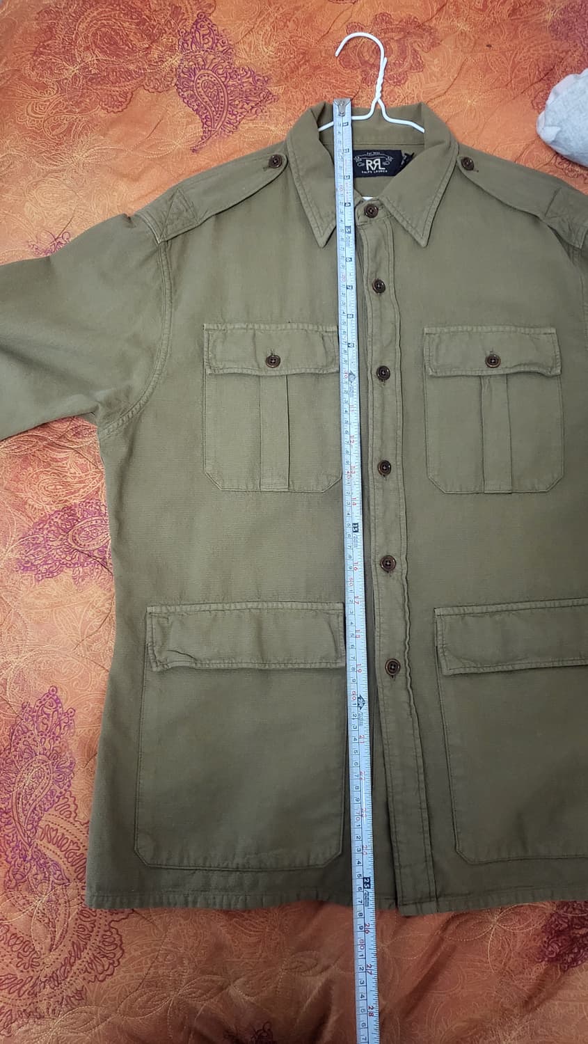 rrl 사파리 셔츠 더블알엘 4포켓 상품이미지5