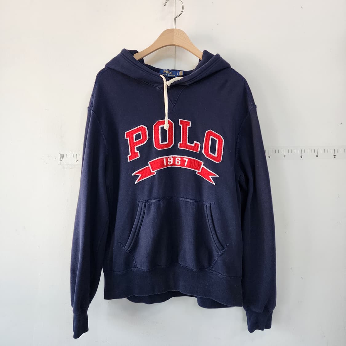 폴로 네이비 후드티 상품이미지1