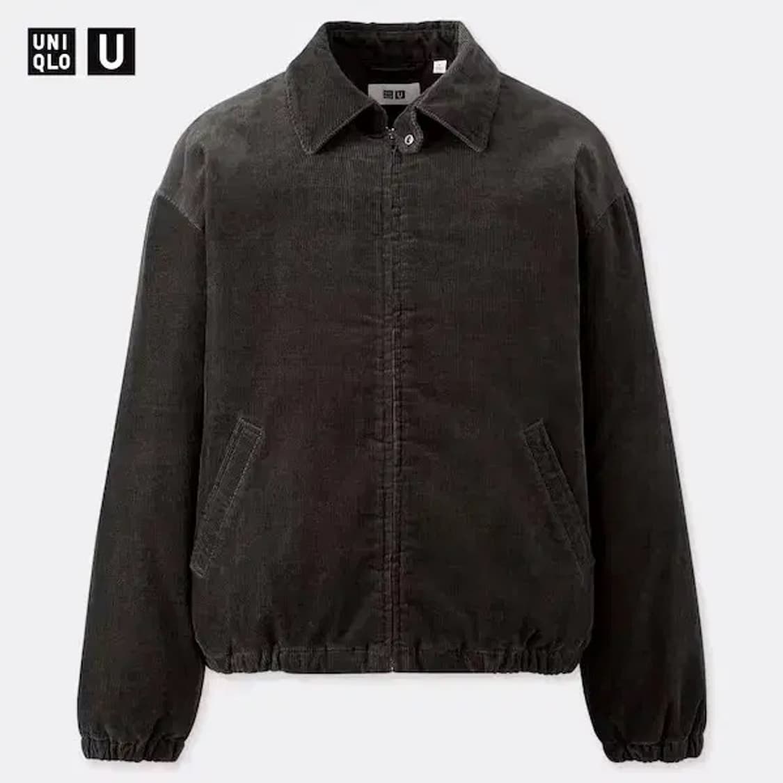 유니클로u 코듀로이 패디드 블루종 상품이미지1