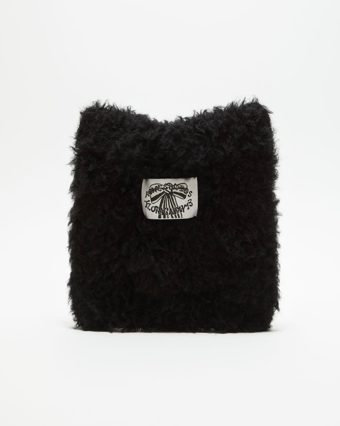 아크네스튜디오 FLUFFY 스퀘어 비니/블랙 상품이미지3