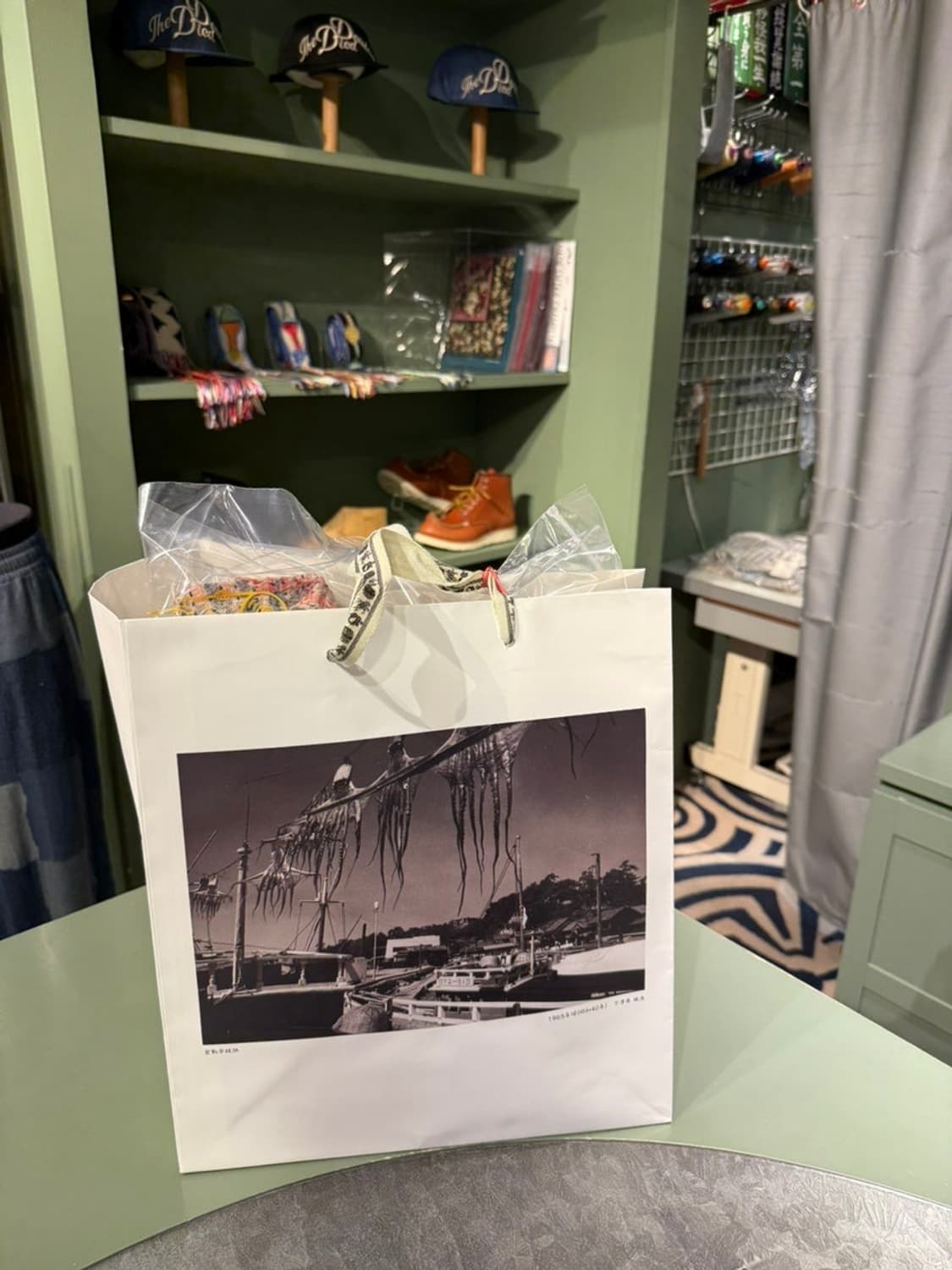 캐피탈 리버티 보로 집업 블라우스 히코리 3사이즈 상품이미지2