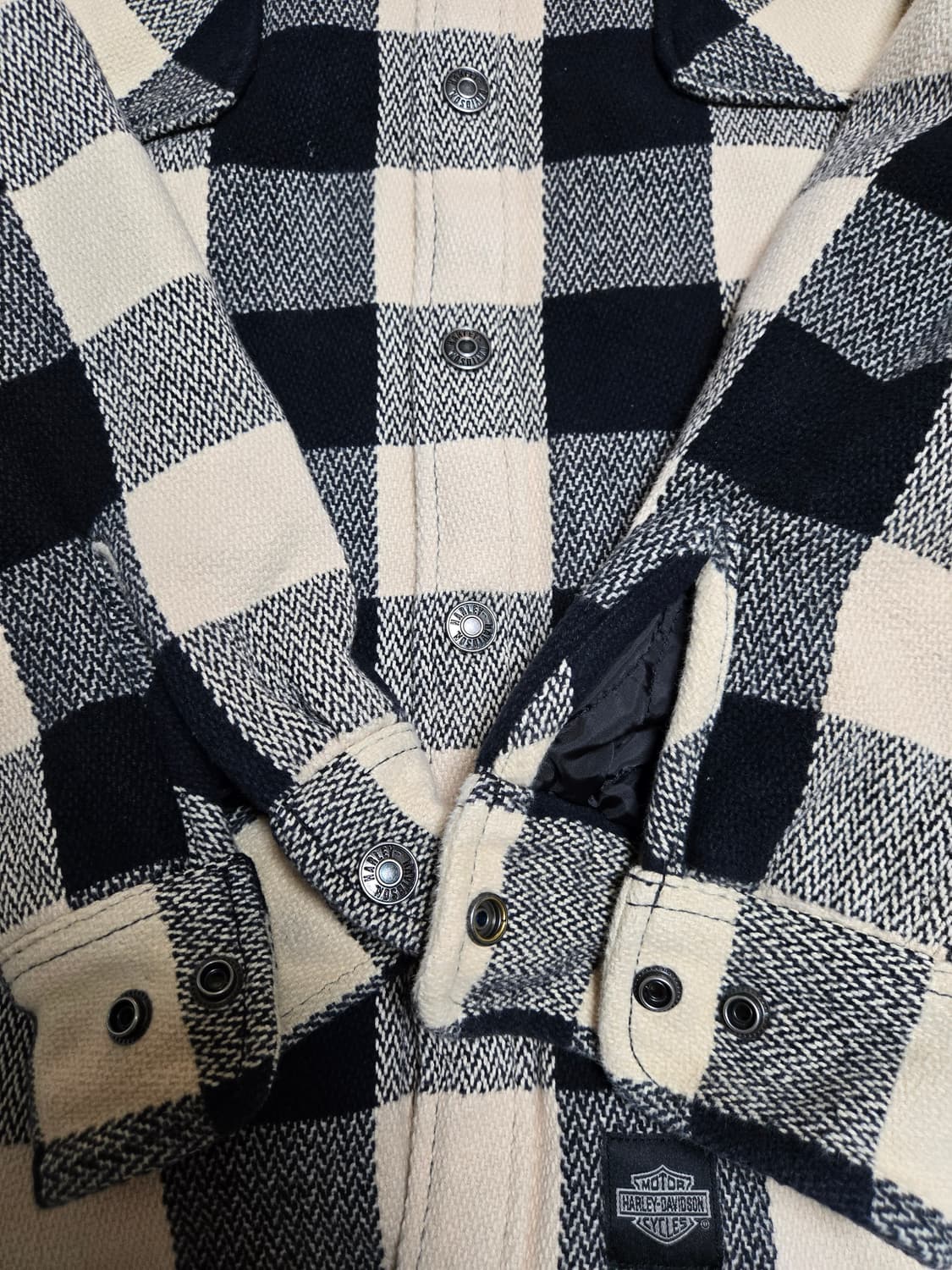 할리데이비슨 체크 셔켓 상품이미지9