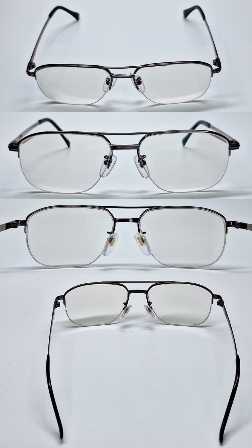 일본제 티타늄 이온도금 반무테 안경테 SuperTUFF 7216 비즈니스 상품이미지5