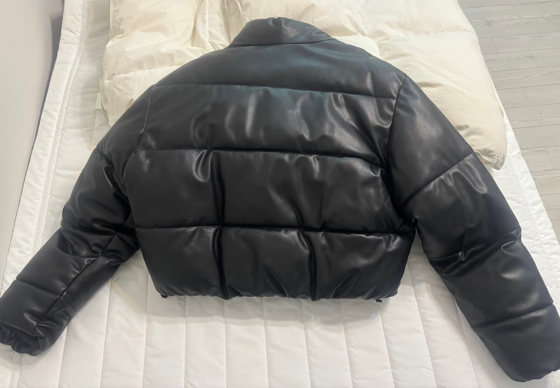 자라 페이크레더 패딩  상품이미지2