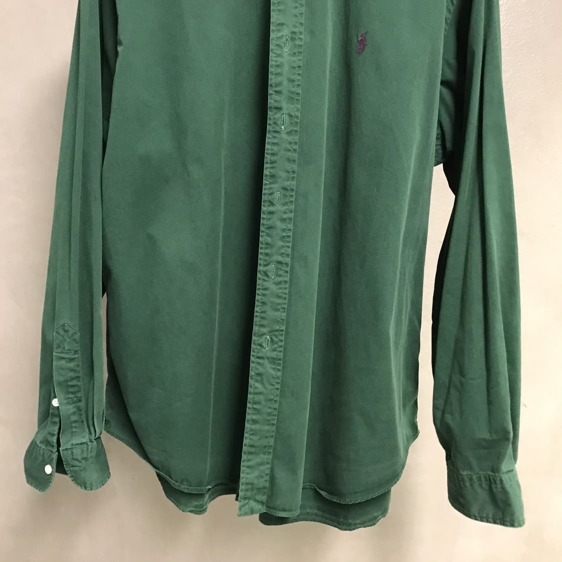 폴로 랄프로렌 그린 셔츠 XXL 상품이미지3